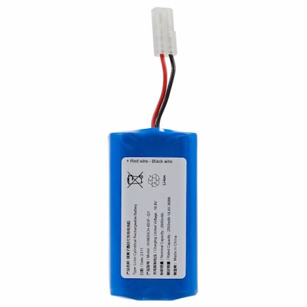 For Xiaomi Mijia G1 14.4V 2500mAh Li-Ion Polymer Batteri Monteringsdel (Kode: H18650CH-4S1P-G1) (W