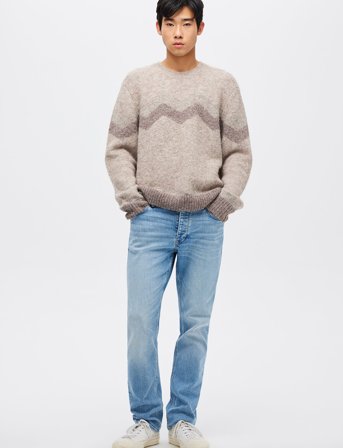 NEUW Lou Straight Fazer Fazer - Blue - 33 x 30