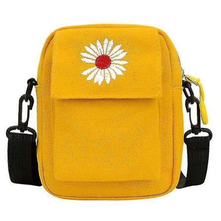 Dam Cross Body Messenger Bag Kvinnor Axelväskor Handväskor Canvas Bags-1