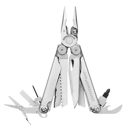 LEATHERMAN Multiverktøy Wave+ 17 Verktøy 10cm 241g