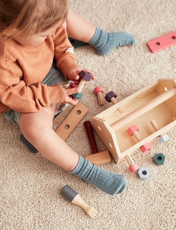 Kid's Concept Tool Box Kid's Hub - Multi/patterned - ONE SIZE