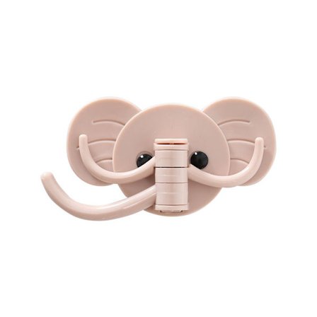 3 stk Elefantkrok Baderom Sterkt Selvklebende Klistremerke