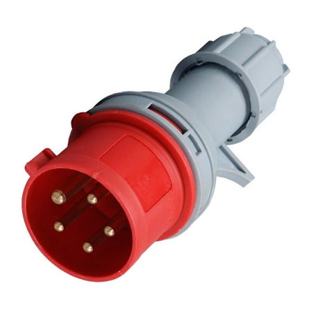 CEE-pistoke, jossa vaiheenkääntäjä, 32 A, 400 V virtalähdepistoke