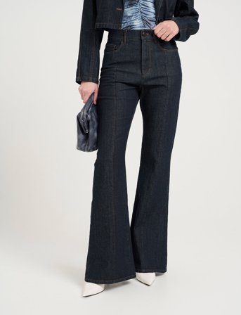 Gestuz Tilmagz Hw Flared Jeans - Navy - 29