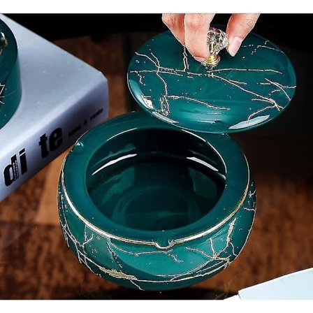 1 kpl Keramiikka Tuhkakuppi Säilytyslaatikko Anti Fly Ash Koti Sisustus