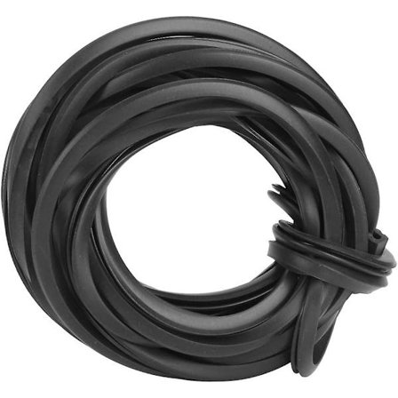 Gummistrimmel drivhusgummi, gummiruder Gummisort tilbehør til glasforsegling (10m / 32.