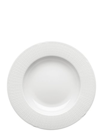 Swedish Grace Plate Deep 25Cm White Rörstrand