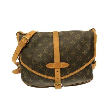 Louis Vuitton Vintage Pre-owned Canvas louis-vuitton-bags Brun, Dame Vintage Tasker, Størrelse: ONE Size