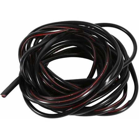 Gummibilbeskyttelse til bildøre, 5 m U-formet anti-ridse kantbeskyttelse (sort)