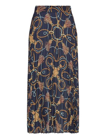 Rope Print Skirt Navy GANT