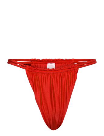 Borabora High Leg T Swimwear Bikinis Bikini Bottoms Bikini Briefs Röd Hunkemöller