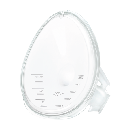 Medela Hands-free Breast Shield, 27 mm, 1 par