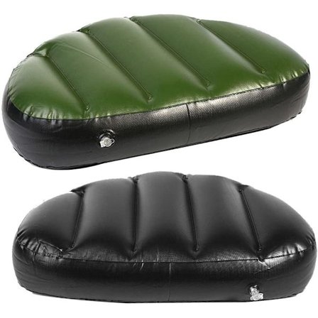 Uppblåsbar sits Premium Grön Fiskebåtssäte Kudde PVC