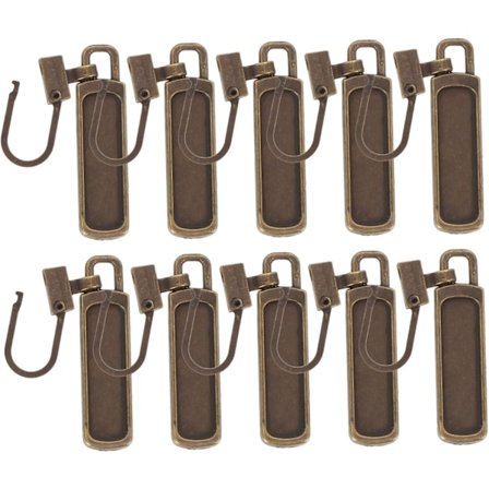 Lynlåsvedhæng til Støvler 10 stk. Metal Lynlåsvedhæng Udskiftning til Tøjsæt