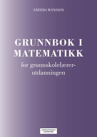 Grunnbok i matematikk - Bok av Anders Månsson - Paperback