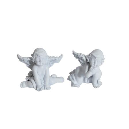 Ängel Vit 6 Cm 2-pack Vit