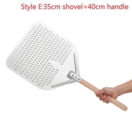 12/14 tuuman alumiininen pizzalapio pitkällä T-kahvalla E_yux