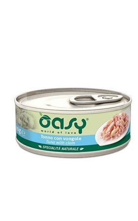 Oasy Specialità Naturale Gatto Tonno con Vongole 150g