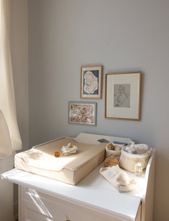 Cam Cam Copenhagen Wet Wipe Cover - Gots - Beige - ONE SIZE