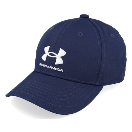 Under Armour - Bleu adjustable Casquette - Branded Lockup Midnight Navy Adjustable @ Hatstore