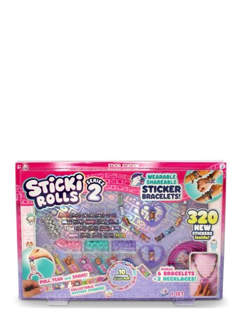 Sticki Rolls Sticki Station S2 Pink Sticki Rolls
