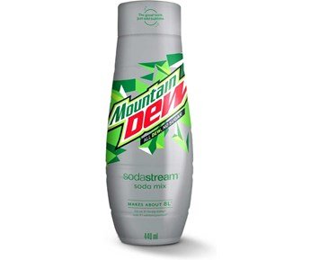 SodaStream-Mountain Dew Diet-Mountain Dew Diet-smak som gir 8 liter ferdig drikke-Beverage & snacks-Smaksessenser