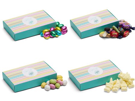 Påsk brevbox nougatägg 250g - Lyreco - Profilsortiment - Säsong - Påsk