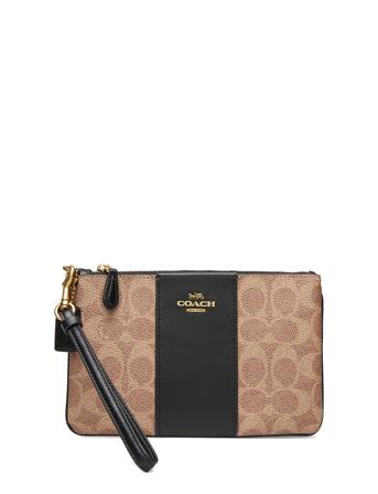Cbk Cnv Sig Sml Wrl;B4/Nq4 Bags Card Holders & Wallets Wallets Beige Coach