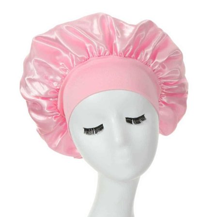 Satin Bonnet - Sovmössa - Rosa