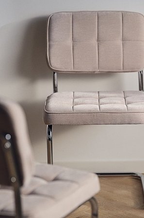 Jotex - Krzesło 2-szt Piaskowy beż - HEDEN - Kup Krzesła do jadalni i do kuchni firmy Jotex