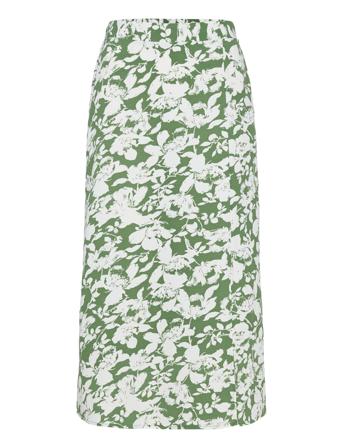 Vmfrej H/W 7/8 Pencil Skirt Wvn Exp Green Vero Moda