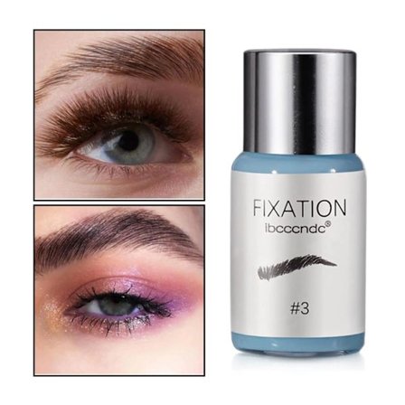 Ögonbrynspermanent Semi-permanent fashionabla ögonbrynsfixare Beauty Brow ögonbryns-vårdkit Salong permanent näring
