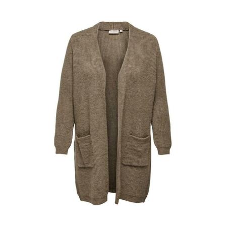 Only Carmakoma Vests , Bruin , Dames , Maat: 3Xl/4Xl Vesten