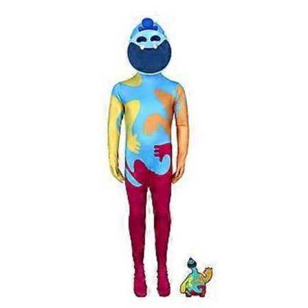 Lasten Aikuisten Poppy Playtime 4 Doey the Doughman Cosplay Puku Haalari Juhlat Hieno Puku Body (140)