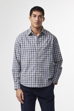 NN.07 Deon 5465 Shirt Male Multi Organic Cotton