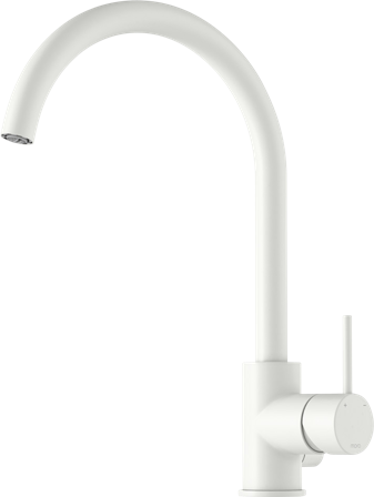 Mora INXX II soft Köksblandare med diskmaskinavst., matt vit, Badrum