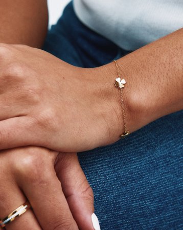 Edblad Lucky Bracelet Mini Gylden Smykker Pige - Kids Brand Store