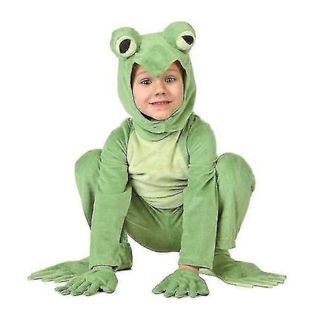 Drenge Piger Frø Kostume Børn Dyr Cosplay Udklædningstøj