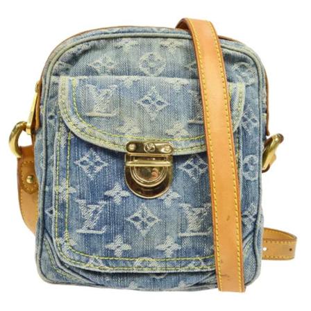 Louis Vuitton Vintage - Vintage Väskor - Blå - Dam - Storlek: One Size, Dam, Storlek: ONE SIZE