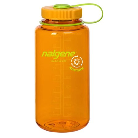Nalgene 909ml Wide Mouth Sustain flasks Orange OneSize
