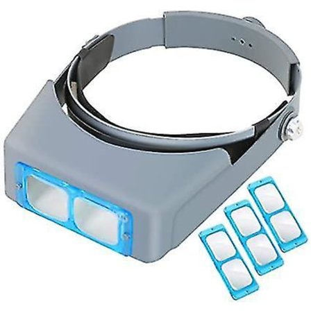 Otsalamppu suurennuslasilla, 4 suurennusta -FA12-