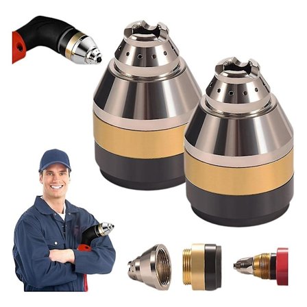 P80 Plasma Skärbrännare Munstycke Skyddande Cover, Plasma Skärare Spetsar Elektroder Cover, Kontaktabel Protec