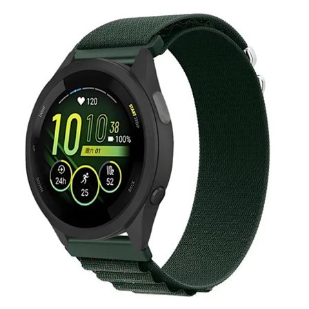 22mm 20mm Nylonarmband för Garmin Forerunner 165 55 265 965 Alpine Loop Armband Klockarmband Garmin Venu 3/Vivomove Trend/Active 5
