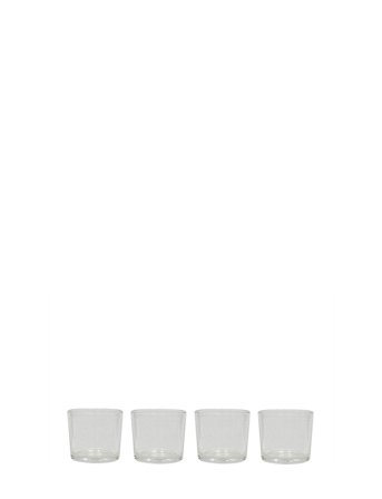 OYOY Living Design Kuki Glass - Pack Of 4 - Nude - 8.5X7.5CM