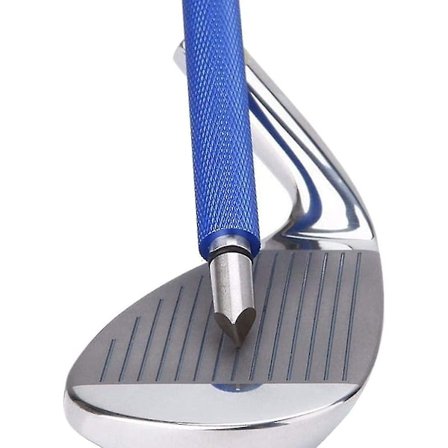 Golfkølle Rille Sliber, Rille Værktøj og Rengøringsmiddel til Wedges Jern - Generer Optimalt Backspin - Egnet til U V-riller [gratis fragt]