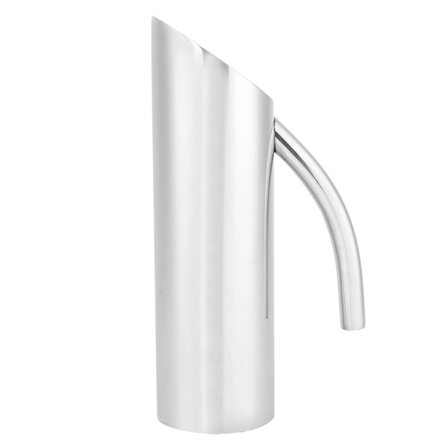 1,6 litran ruostumattomasta teräksestä valmistettu vesikannu, kylmävesikannu, juoma-astia, mehukannu baariin, KTV:hen, ravintolaan