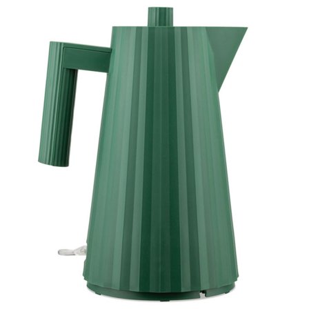 Alessi MDL06 Plissé vattenkokare 1,7 liter, grön | Köksmaskiner > Vattenkokare | Bagaren och Kocken