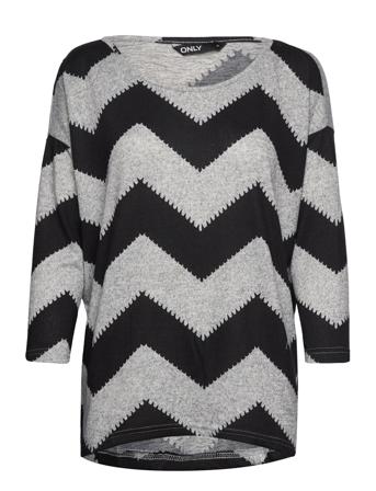 Onlelcos 4/5 Aop Top Jrs Noos Grey ONLY