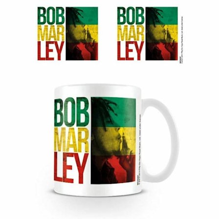 Bob Marley Smoke Mug En Storlek Flerfärgad