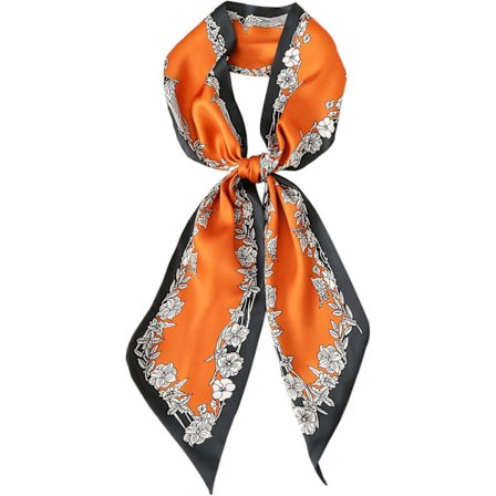 Hodeskjerf Håndveske Håndtak Hals Sateng Hårskjerf For Veske Lett Silkeaktig Lang Tynn Dame Mote Skjerf 150 * 15 cm